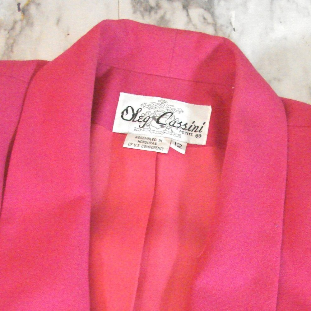 Hot Pink Vintage Blazer